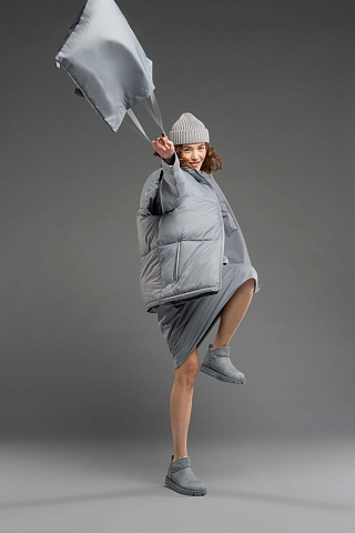 Шопер B3, серый с серыми ручками - рис 7.