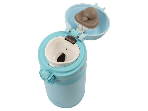 Термос из нерж. стали тм THERMOS JNL-352-SKY 0.35L, голубой - рис 2.