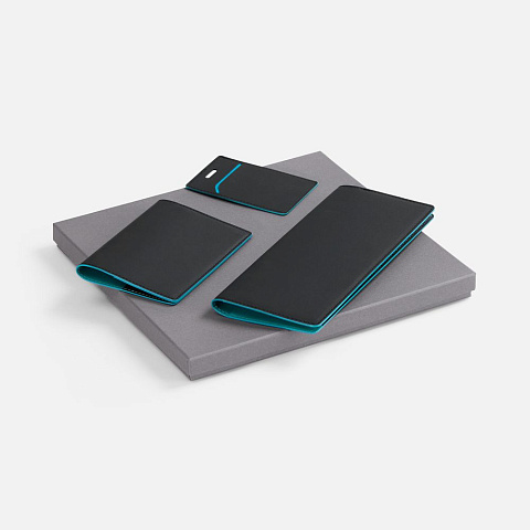 Набор Multimo Simple, черный с бирюзовым - рис 2.