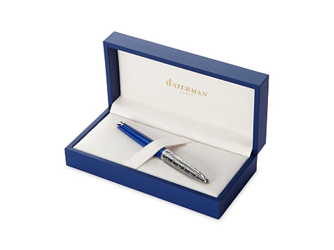 Перьевая ручка Waterman Hemisphere Deluxe , цвет: Metal CT, перо: F - рис 10.