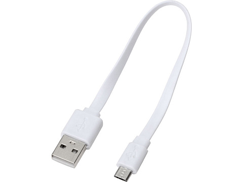 Внешний аккумулятор в форме камня Stone, 5200 mAh, белый - рис 7.