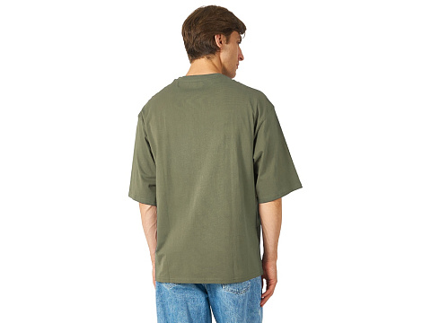 Футболка Berlin к/р оверсайз, 100% хлопок, 180гр, хаки - рис 5.