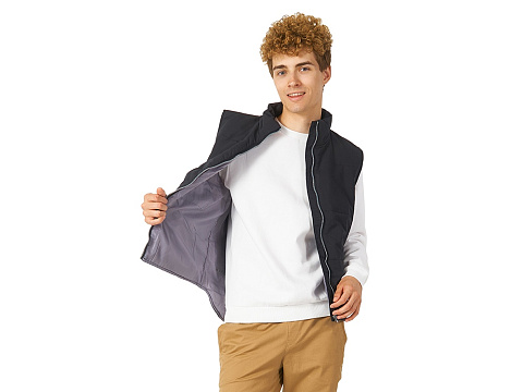 Жилет Ontario мужской, черный - рис 2.