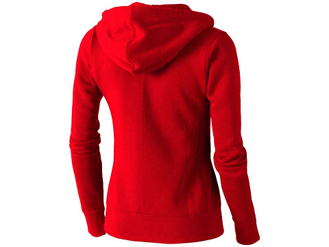 Толстовка Арора женская с капюшоном, красный - рис 11.