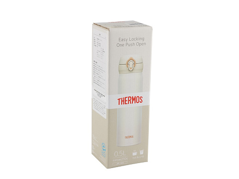 Термос из нерж. стали тм THERMOS JNL-502-PRW 0.5L, белый - рис 4.