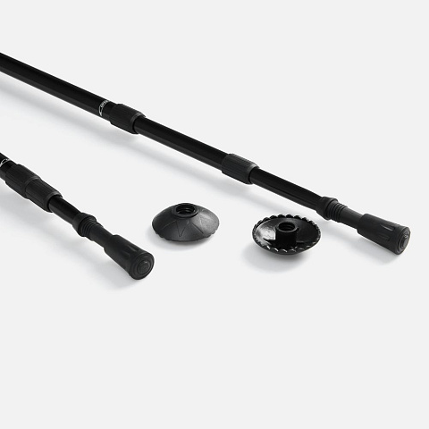 Палки для скандинавской ходьбы Trekk, черные - рис 10.