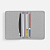 Футляр для визиток Unison, серый - миниатюра - рис 6.