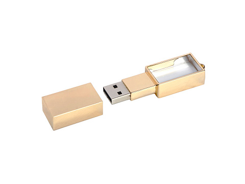 USB-флешка на 8 ГБ, золото - рис 2.