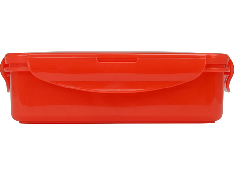 Герметичный ланч-бокс Foody с двумя секциями, 650мл, красный - рис 5.