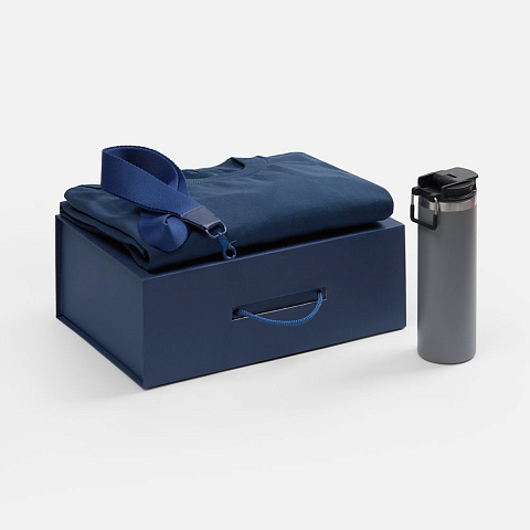 Коробка складная New Case Fold, темно-синяя - рис 6.