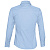 Рубашка женская с длинным рукавом Embassy, голубая - миниатюра - рис 3.