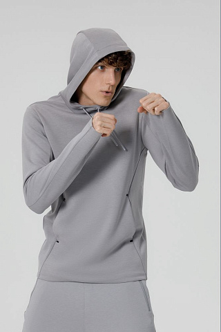 Худи унисекс Begi, серое - рис 14.