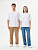 Футболка Oversize Premium 210, белая - миниатюра - рис 9.