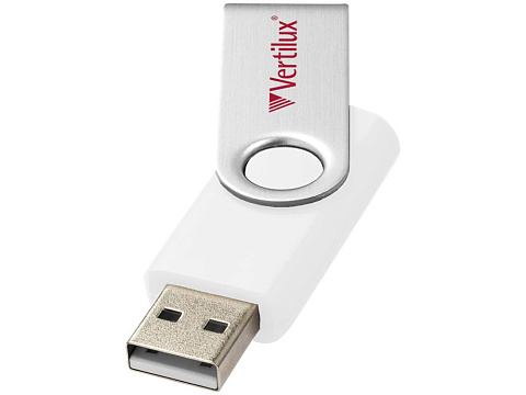 USB-флешка на 32 Гб Rotate Basic, белый - рис 4.