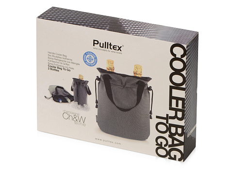 PWC COOLER BAG TO GO 2 BOTTLE/Охладитель для вина, для 2 бутылок. С ручками - рис 8.