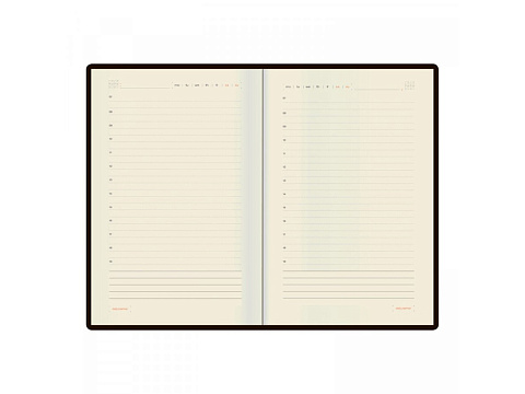 Ежедневник недатированный А5  Oxford, синий - рис 2.