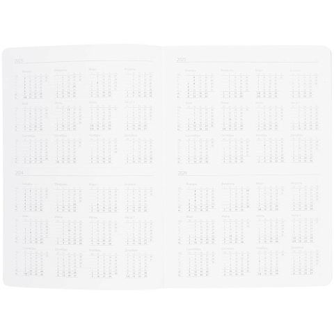 Ежедневник Vale, недатированный, серый - рис 8.