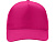 Бейсболка Poly 5-ти панельная 120гр, фуксия - миниатюра - рис 2.