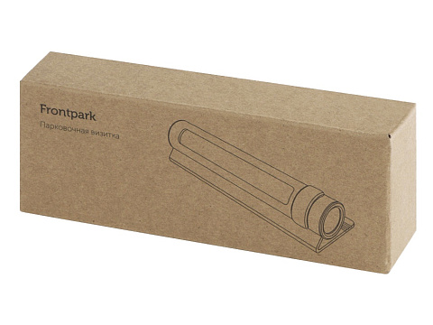 Парковочная табличка Frontpark, серебристый - рис 14.