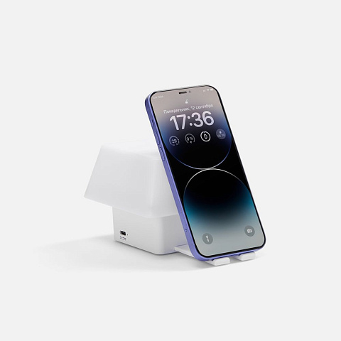 Светильник в виде клавиши клавиатуры Knoppi, белый - рис 3.