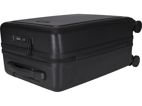 Rover Pro 20-дюймовый чемодан на колесах из материалов, переработанных согласно стандарту GRS, объемом 40 л - сплошной черный - рис 7.