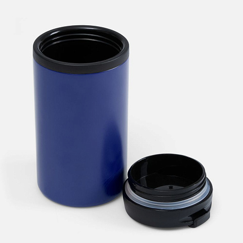 Термостакан Canella, синий матовый - рис 3.