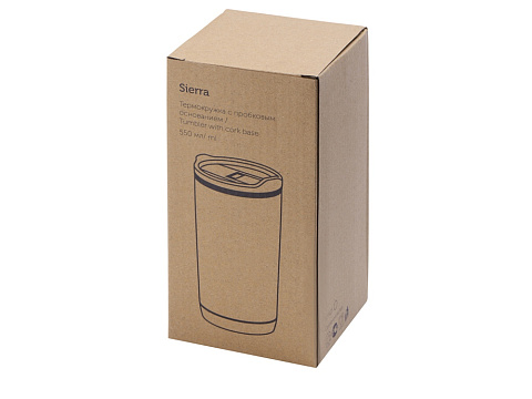 Термокружка Sierra. Бежевый - рис 9.