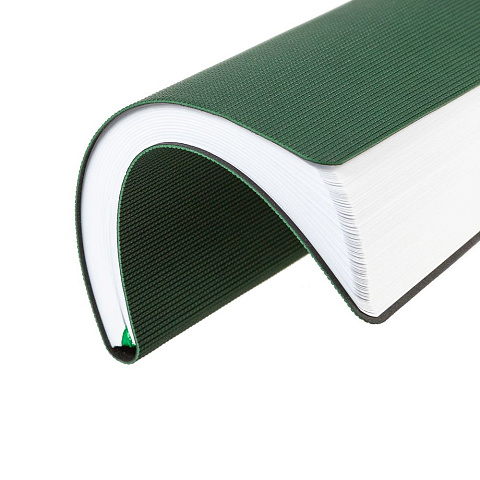 Ежедневник Knit, недатированный, зеленый - рис 6.