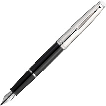 Перьевая ручка Waterman  Embleme цвет BLACK CT, цвет чернил: черный