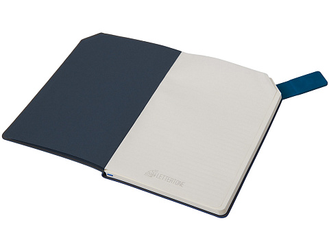 Блокнот А5 в гибкой обложке Chaplin, синий - рис 7.