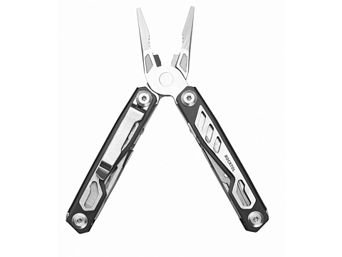 Мультитул Rocktol 16 в 1 с пружинными плоскогубцами, нержавеющая сталь, нейлоновый чехол - рис 2.