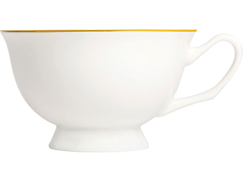 Чайная пара с золотой каймой, 200мл - рис 6.