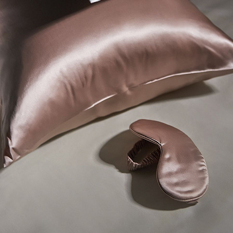 Маска для сна Essential, розовая (пыльная роза) - рис 6.