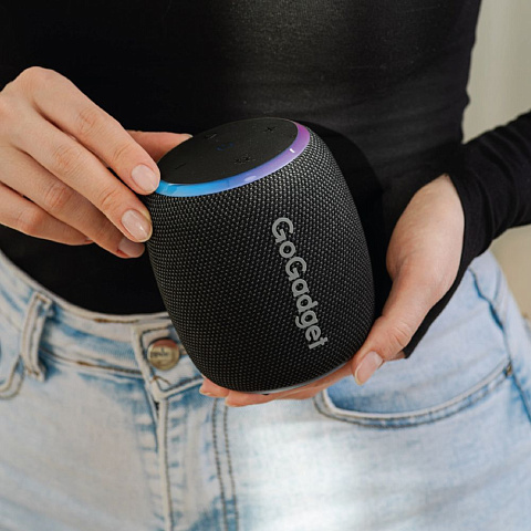 Водонепроницаемая колонка c подсветкой CityWave Pro, черная - рис 6.