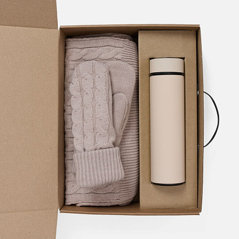 Набор Wintrish, бежевый меланж - рис 3.