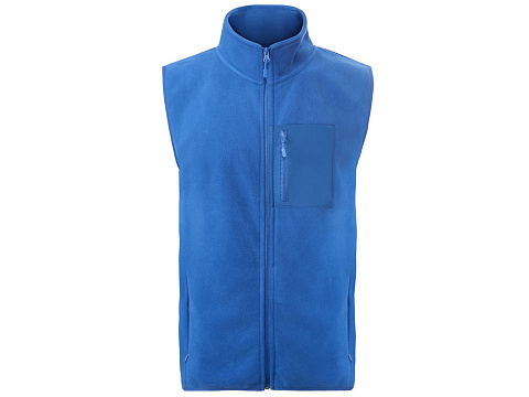 Жилет флисовый Trondheim унисекс, синий классический - рис 10.