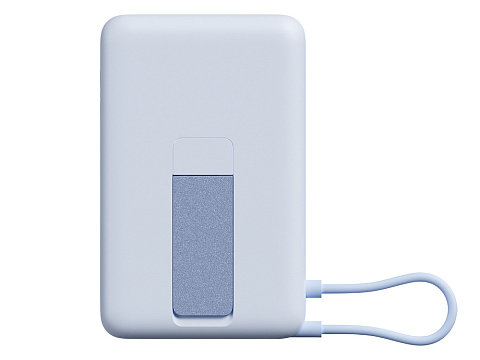 Внешний аккумулятор Xiaomi Magnetic Power Bank 10000 with Built-in Stand Blue - рис 2.