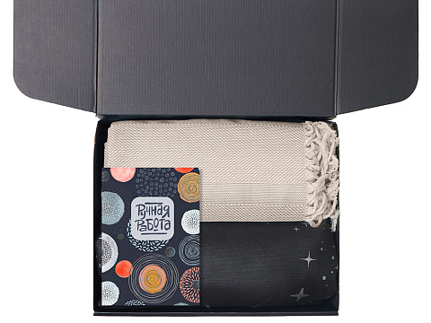 Подарочный набор Re:y. Haven  с пледом, кружкой и чаем - рис 3.