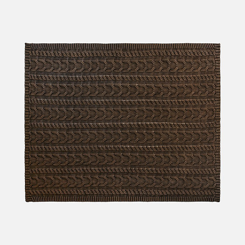 Плед Hygge, коричневый - рис 3.