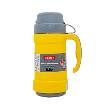 Термос со стеклянной колбой тм THERMOS PICNIC 40 Series Yellow 0,5L