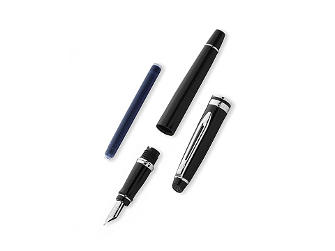 Подарочный набор Waterman Expert с перьевой ручкой и чехлом Black CT перо M - рис 4.