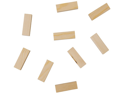 Настольная игра из дерева Башня в деревянной коробке - рис 4.