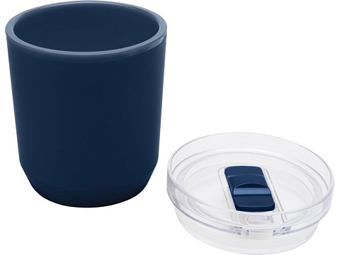 Hudson кружка из переработанного пластика с двойными стенками объемом 180 мл, темно-синий - рис 4.