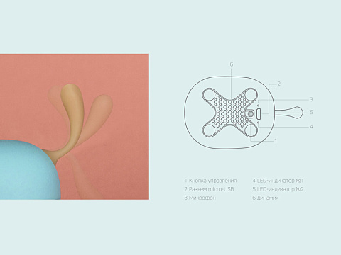 Портативная акустика Rombica Mysound Tito 3C, бирюзовый (Р) - рис 10.