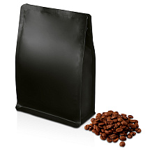 Кофе зерновой 250 гр. Иргачефф 4 гр., обжарка под эспрессо, черный