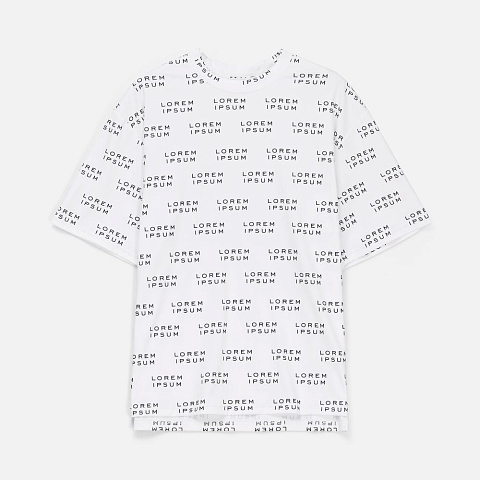 Футболка унисекс Senti с полной запечаткой на заказ - рис 2.