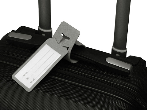 Багажная бирка Favor, серый - рис 3.