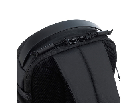 Рюкзак на одно плечо TORBER Xtreme, белый/чёрный, 20 х 8 х 31 см, 5л - рис 8.