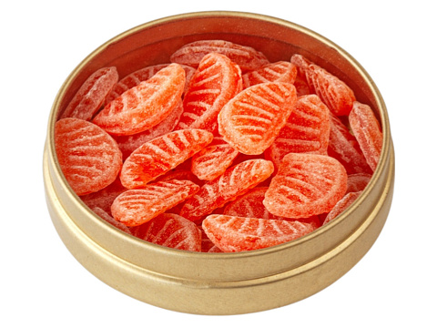 Ж/б монпансье СУГРЕВЪ апельсин - рис 2.