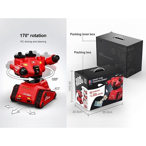 Пожарный робот с поливалкой на радиоуправлении - рис 4.